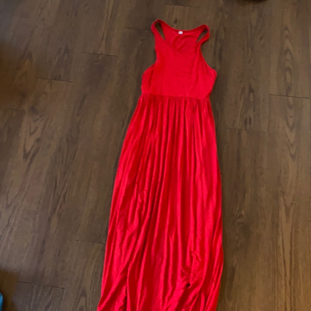 Red Maxi Dress